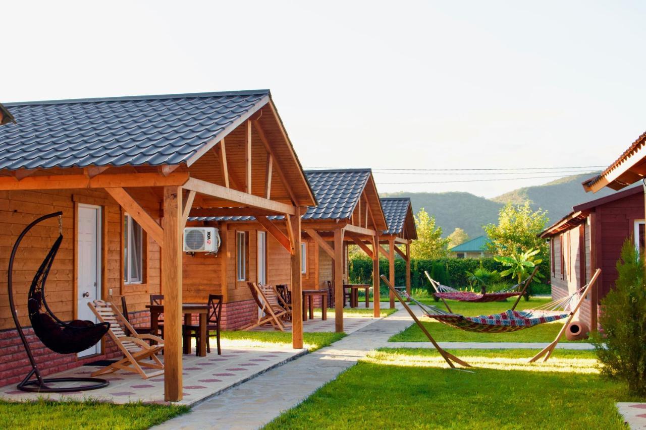 Akhmeta Finca Idoize Camping Hotel מראה חיצוני תמונה